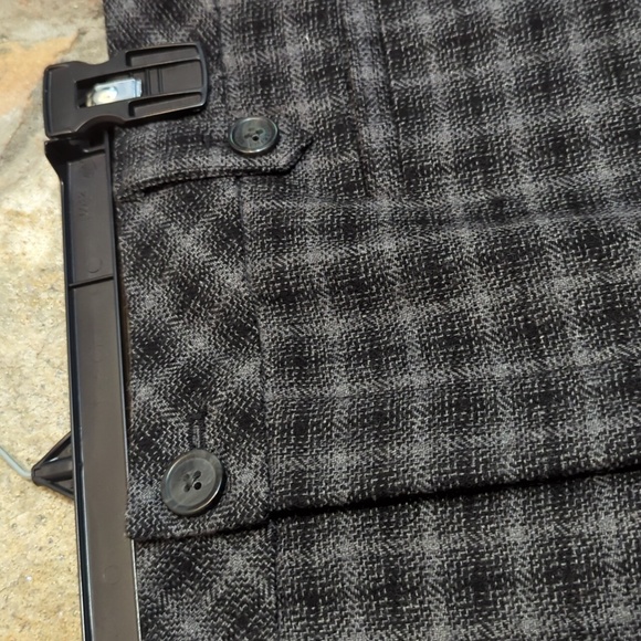 Eddie Bauer Wool Blend Plaid Skirt - Picture 3 of 10